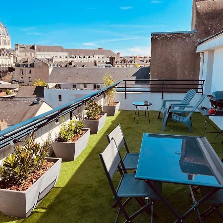 Grand Studio, Belle Terrasse Avec Vue Nantes Eksteriør billede
