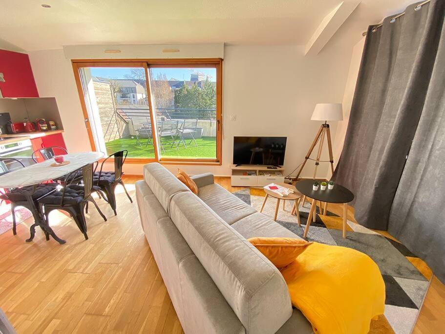 Grand Studio, Belle Terrasse Avec Vue Nantes Eksteriør billede