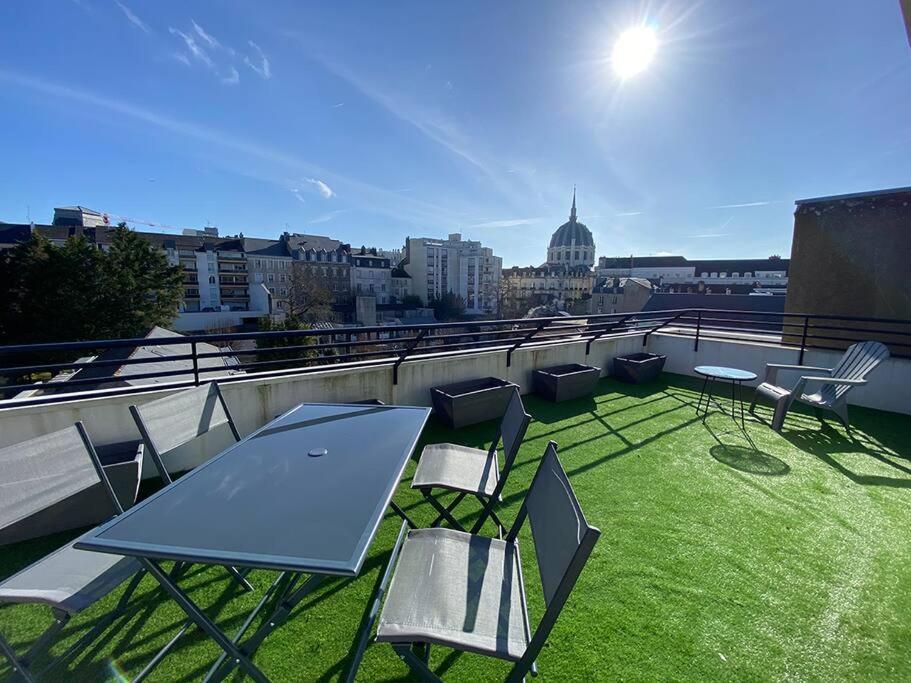 Grand Studio, Belle Terrasse Avec Vue Nantes Eksteriør billede