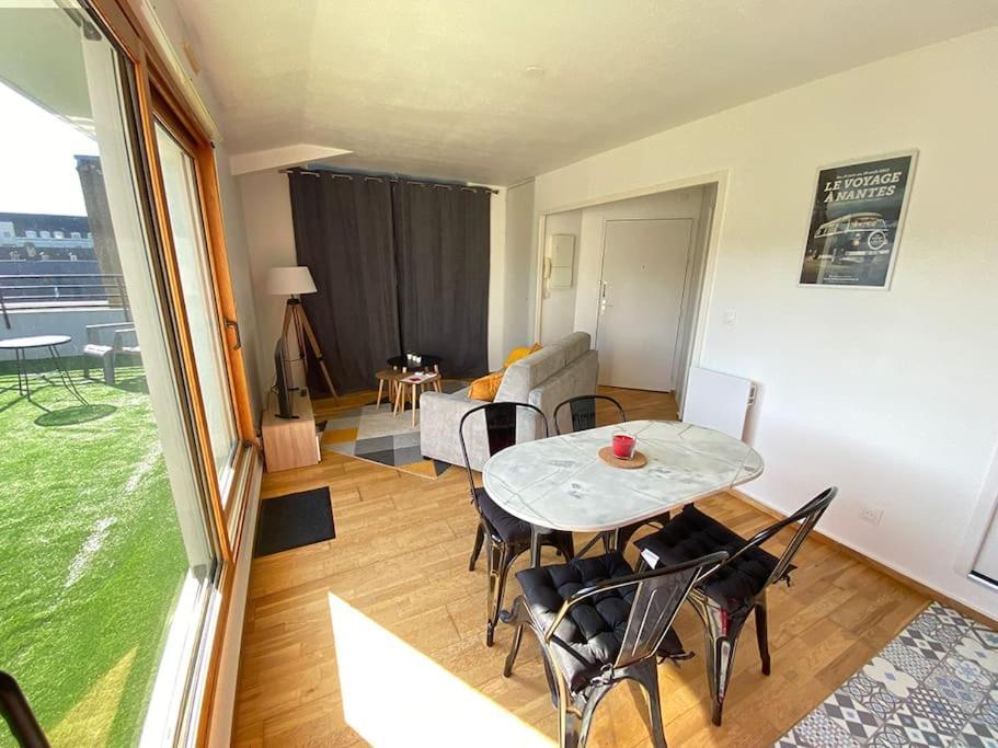 Grand Studio, Belle Terrasse Avec Vue Nantes Eksteriør billede